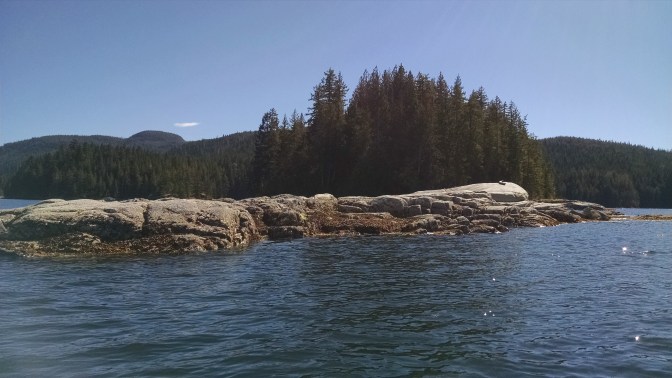 Octopus Islands: rock islet