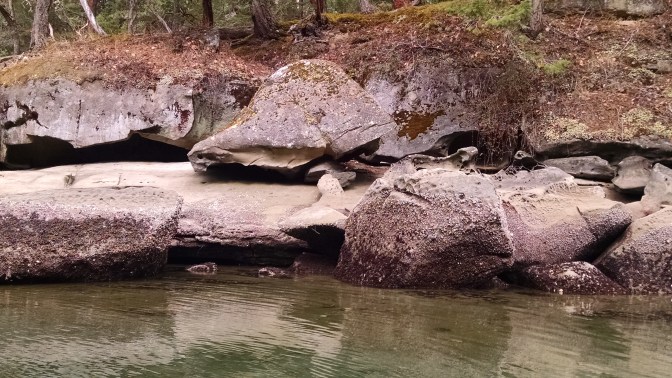 Pirates Cove tortoise rock